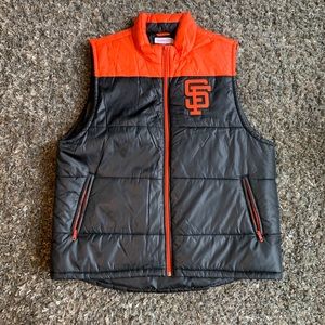 San Francisco Giants vest by Mitchell and Ness